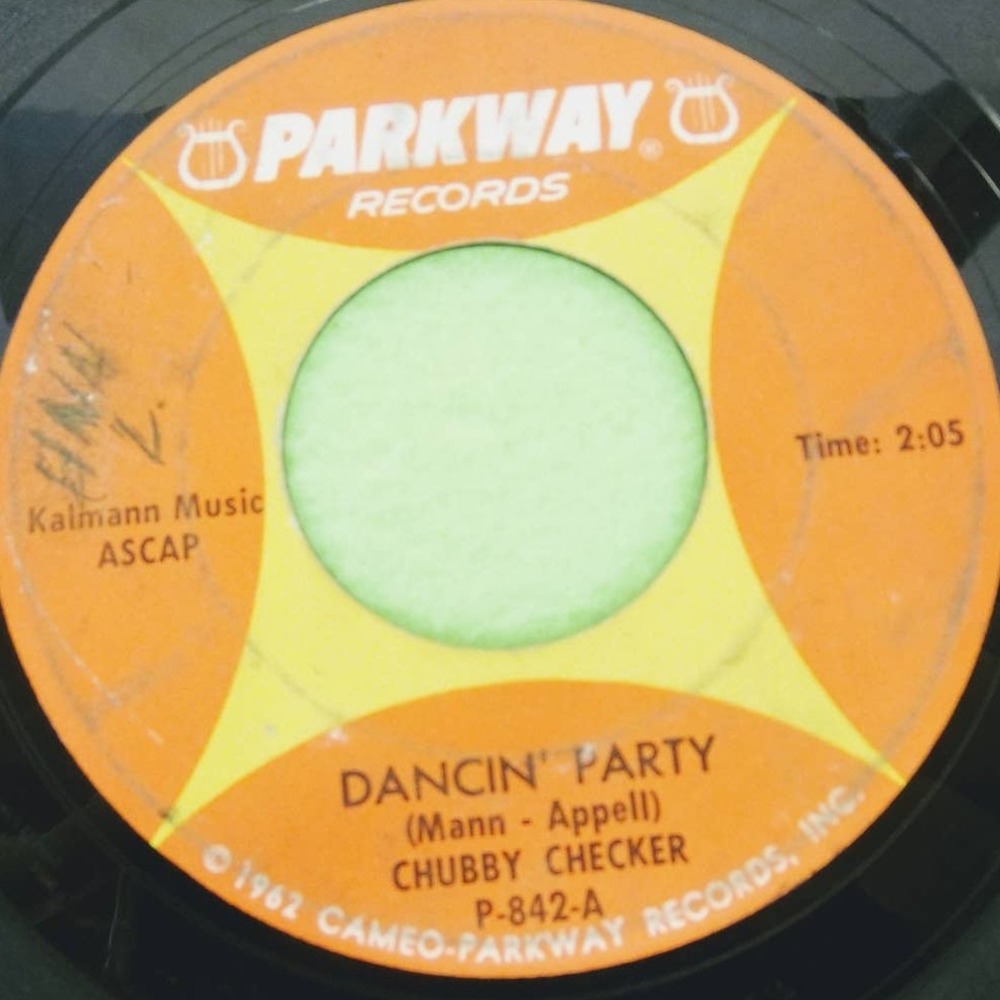 Chubby Checker Dancin Party Gotta Get Myself Together‎ 45rpm Vinyl Single 1962